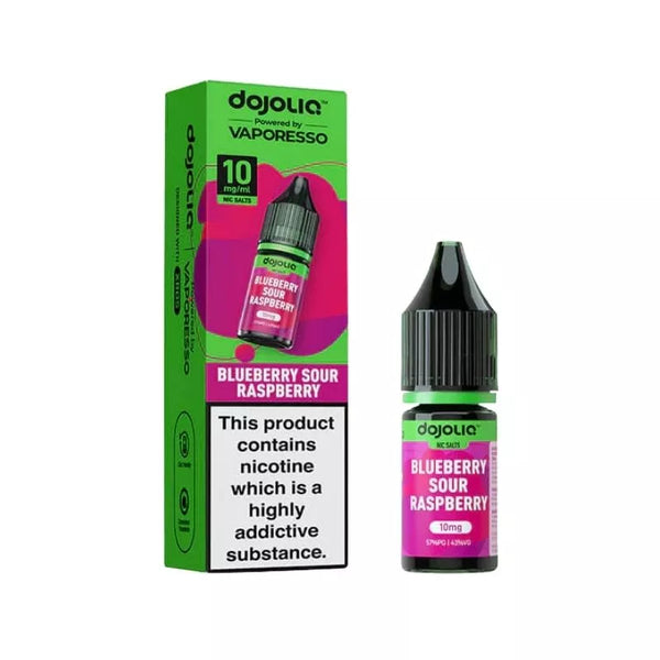 Vaporesso Dojoliq Blueberry Sour Raspberry 10ml Nic Salt