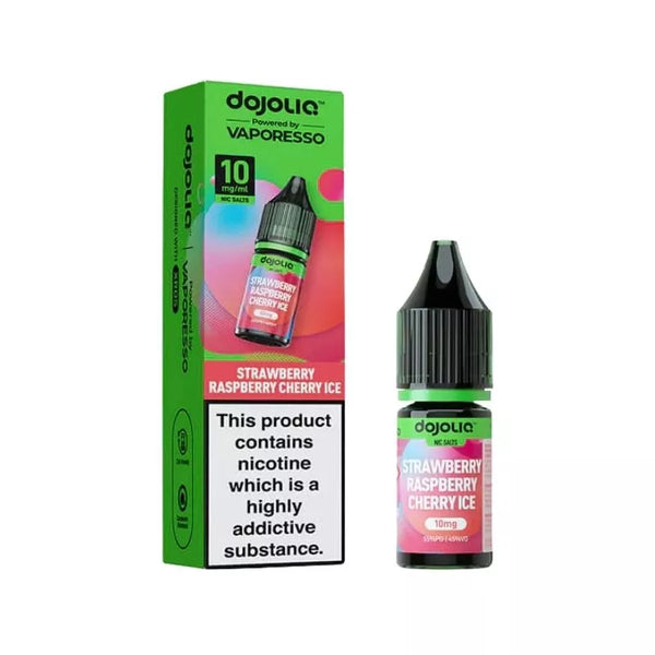 Vaporesso Dojoliq Strawberry Raspberry Cherry Ice 10ml Nic Salt