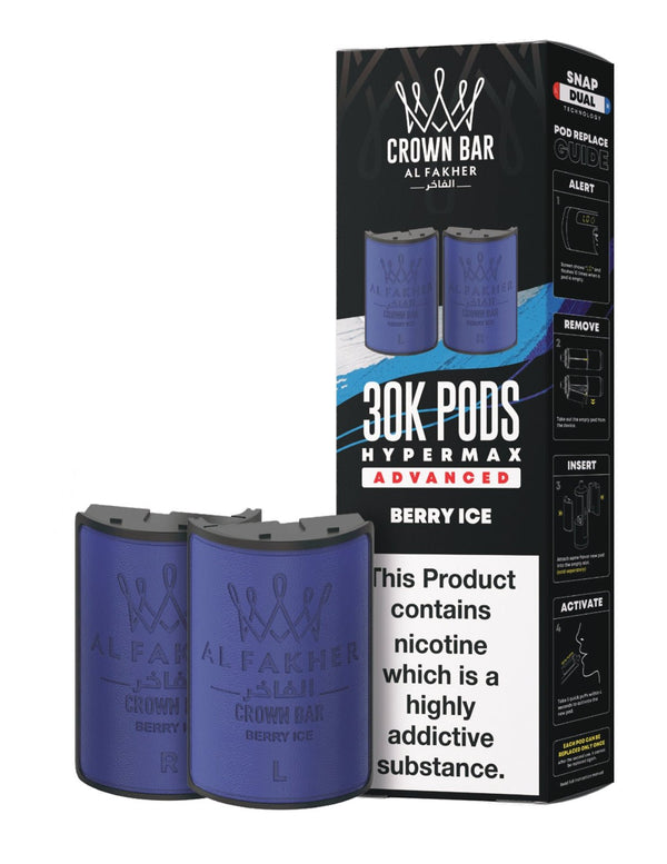 Al Fakher 30k Hypermax Refill Replacement Pods Pack of 5