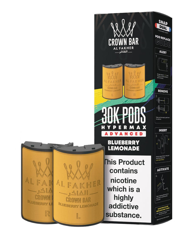 Al Fakher 30k Hypermax Refill Replacement Pods Pack of 5