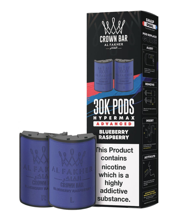 Al Fakher 30k Hypermax Refill Replacement Pods Pack of 5