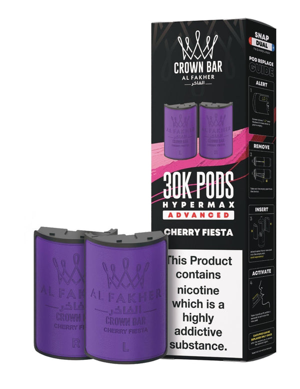 Al Fakher 30k Hypermax Refill Replacement Pods Pack of 5