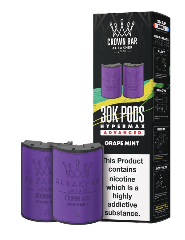 Al Fakher 30k Hypermax Refill Replacement Pods Pack of 5