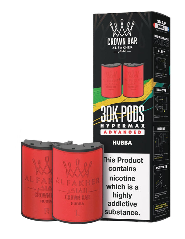 Al Fakher 30k Hypermax Refill Replacement Pods Pack of 5