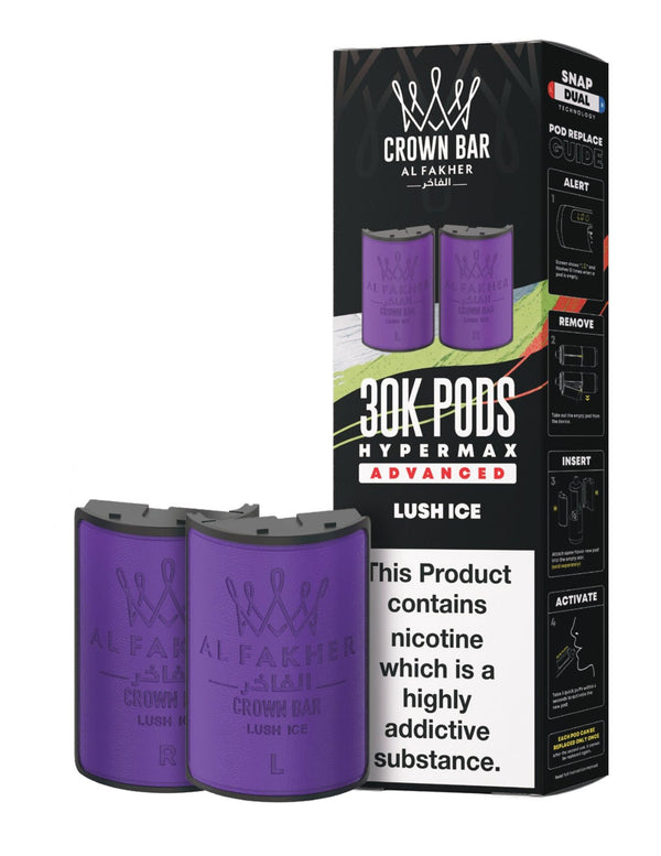 Al Fakher 30k Hypermax Refill Replacement Pods Pack of 5