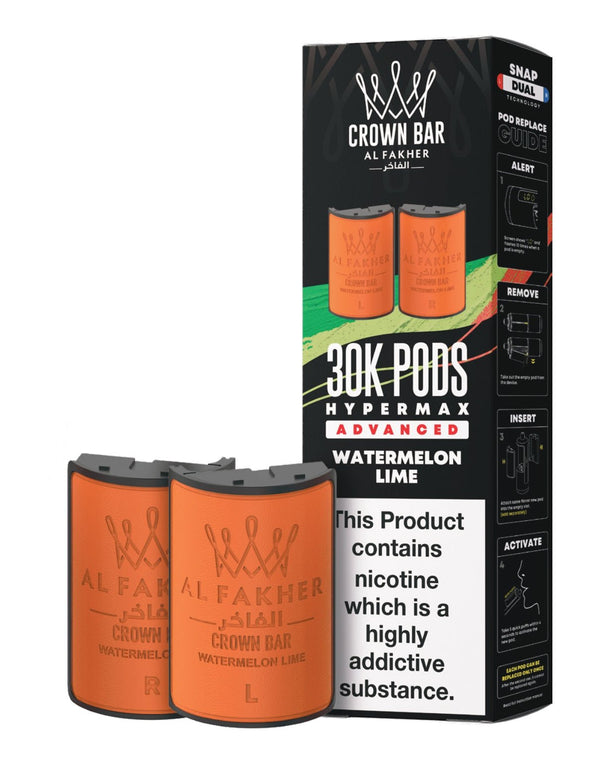 Al Fakher 30k Hypermax Refill Replacement Pods Pack of 5