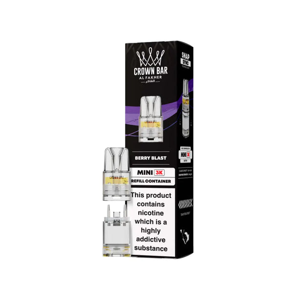 Al Fakher Crown Bar Mini 3K Refill Pods