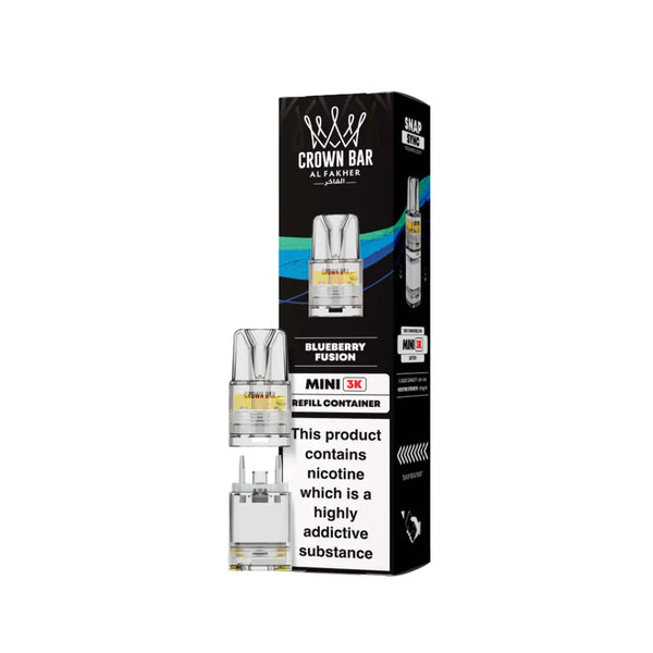 Al Fakher Crown Bar Mini 3K Refill Pods