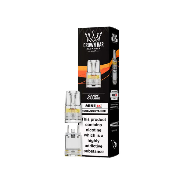 Al Fakher Crown Bar Mini 3K Refill Pods