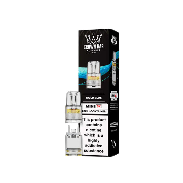 Al Fakher Crown Bar Mini 3K Refill Pods