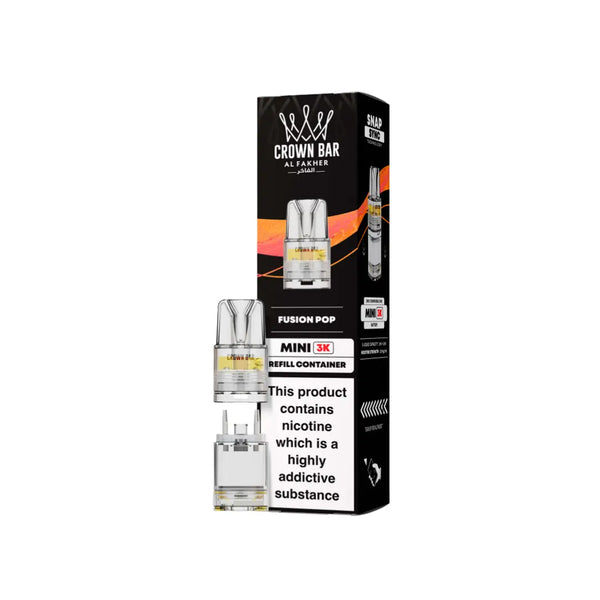 Al Fakher Crown Bar Mini 3K Refill Pods