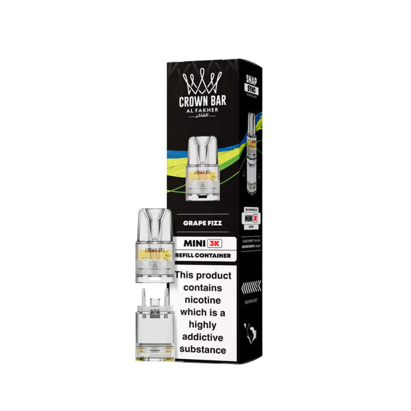 Al Fakher Crown Bar Mini 3K Refill Pods