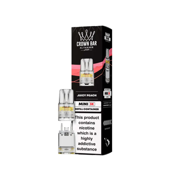 Al Fakher Crown Bar Mini 3K Refill Pods