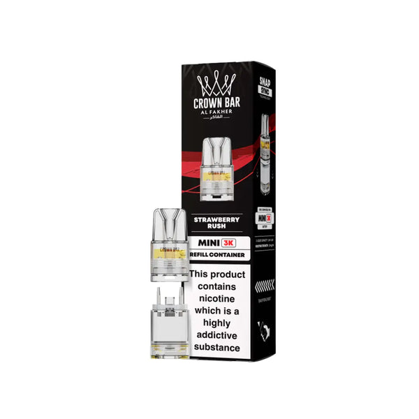 Al Fakher Crown Bar Mini 3K Refill Pods