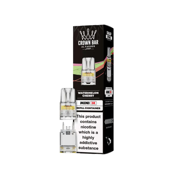 Al Fakher Crown Bar Mini 3K Refill Pods