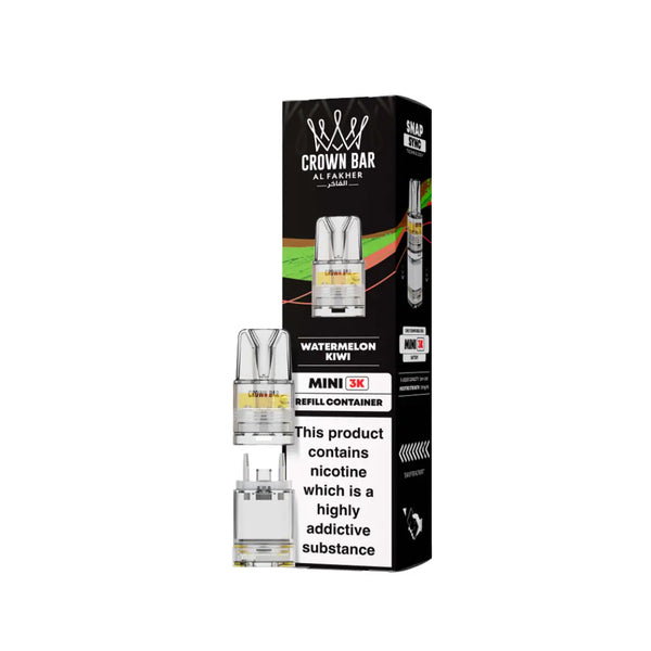 Al Fakher Crown Bar Mini 3K Refill Pods