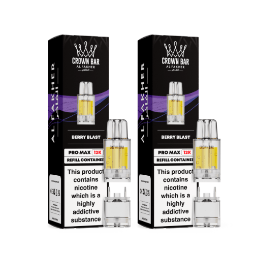 Al Fakher Crown Bar Pro Max 12k Replacement Pods Pack of 5