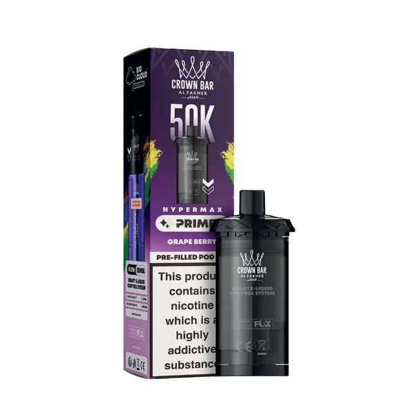 Al Fakher 50K Hypermax Prime Grape Berry Refill Pod