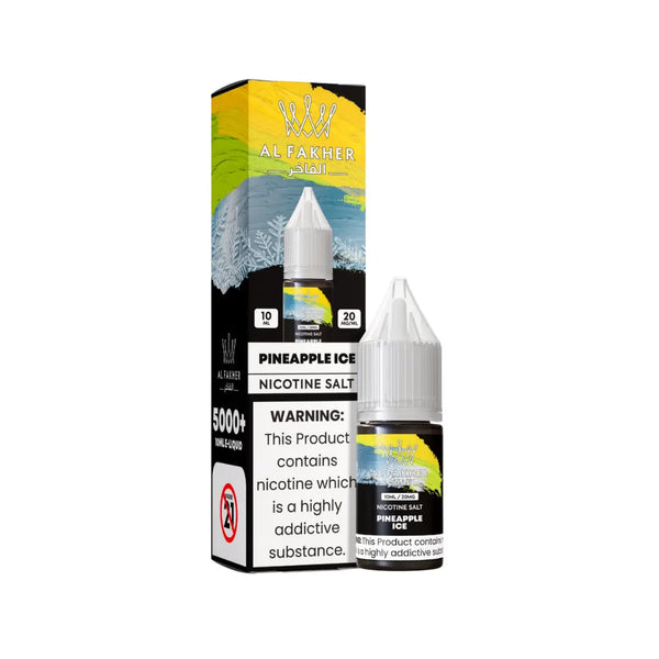 Al Fakher Pineapple Ice 10ml Nic Salt E-Liquid