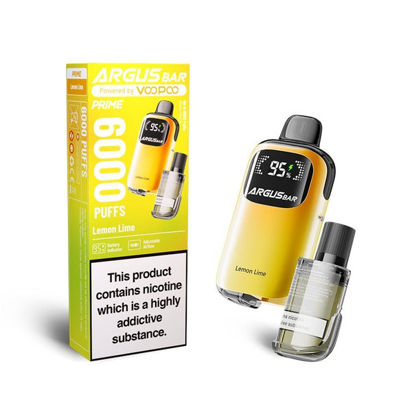 Argus Bar Prime 6000 Disposable Vape - Box of 5