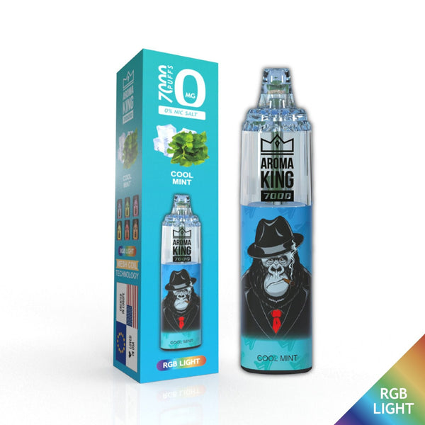0% Aroma King 7000Disposable Vape Pod - Box of 10