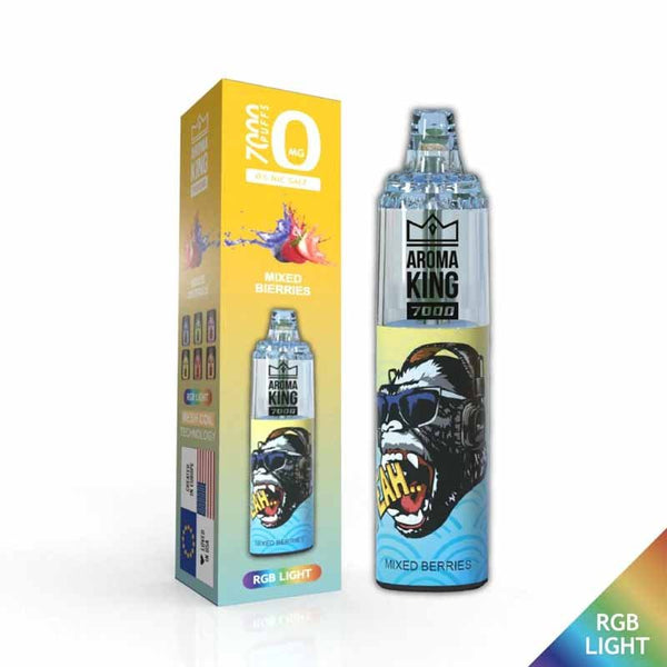 0% Aroma King 7000Disposable Vape Pod - Box of 10