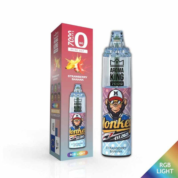 0% Aroma King 7000Disposable Vape Pod - Box of 10