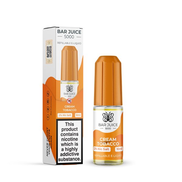 Bar Juice 5000 10ml Nic Salts E-liquids - Box of 10