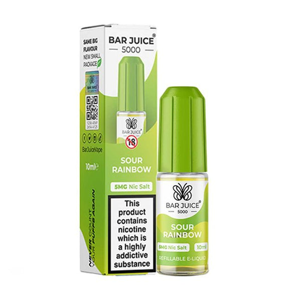 Bar Juice 5000 10ml Nic Salts E-liquids - Box of 10