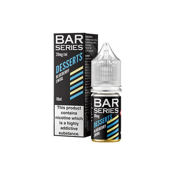 Bar Series Desserts Nic Salts 10ml E-Liquid Box of 10