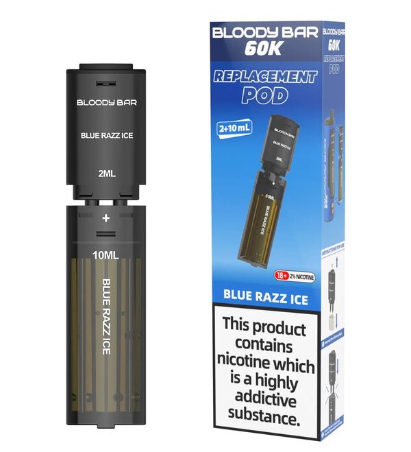 Bloody Bar 60k Prefilled 4 In 1 Replacement Pods Box of 5