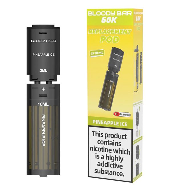 Bloody Bar 60k Prefilled 4 In 1 Replacement Pods Box of 5