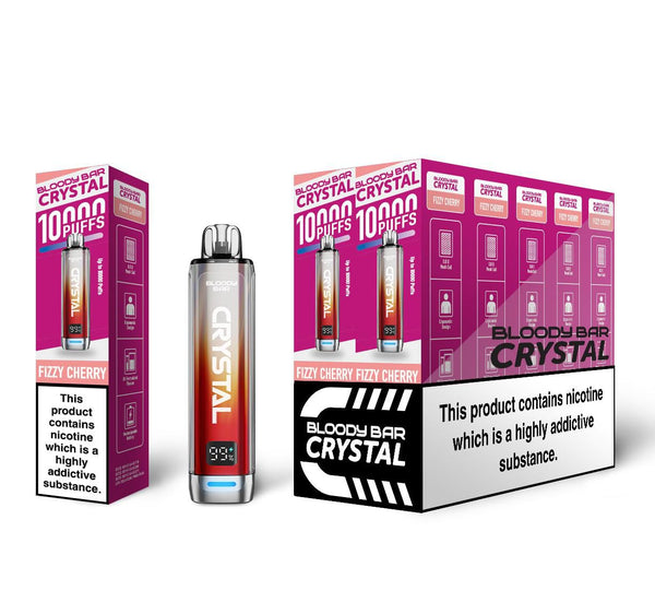 Bloody Bar Crystal 10000 Prefilled Pod Kit Box of 10