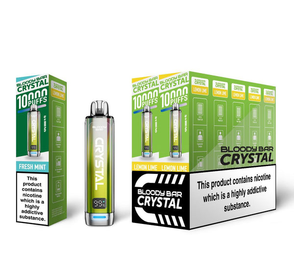 Bloody Bar Crystal 10000 Prefilled Pod Kit Box of 10