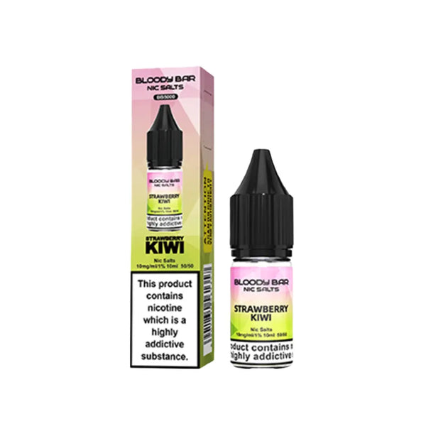 Bloody Bar Strawberry Kiwi 10ml Nic Salt E-liquid
