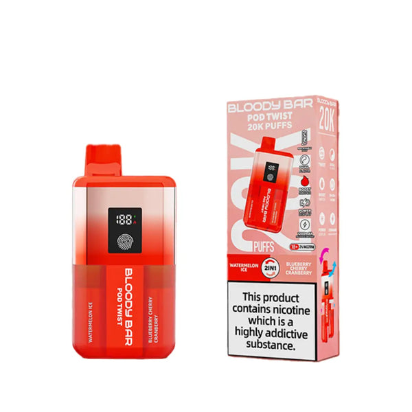 Bloody Bar Ultra Twist 20K Vape Kit