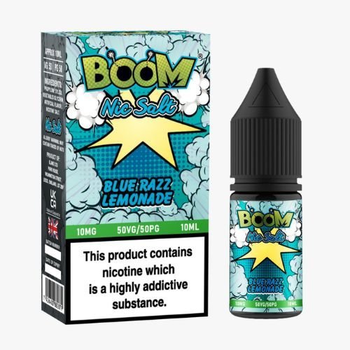 Boom Nic Salts 10ml E-liquids - Box of 10