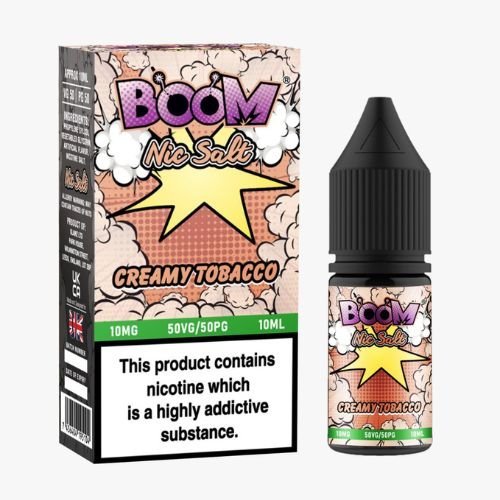 Boom Nic Salts 10ml E-liquids - Box of 10