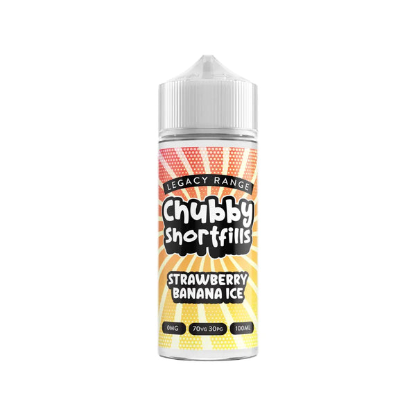 Chubby Juice Legacy Strawberry Banana Ice 100ml E-liquid