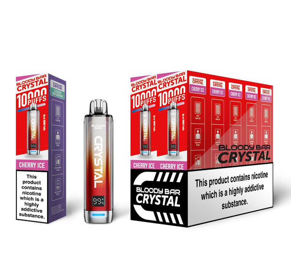 Bloody Bar Crystal 10000 Prefilled Pod Kit Box of 10