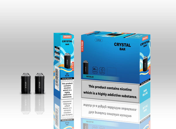 Crystal Bar Original 600 Replacement Pods Pack of 5