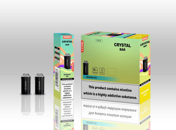 Crystal Bar Original 600 Replacement Pods Pack of 5