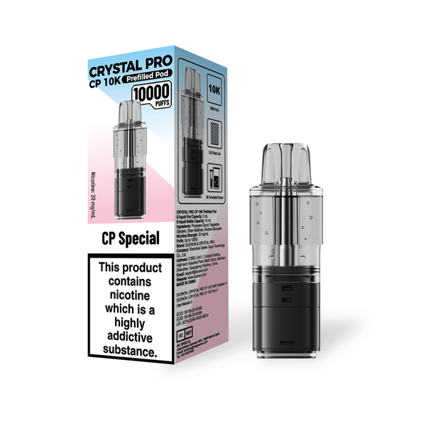 Crystal Pro CP 10k Replacement Pods Box of 5
