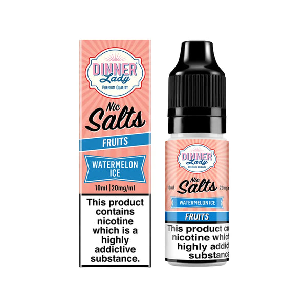 Dinner Lady Watermelon Ice 10ml Nic Salt