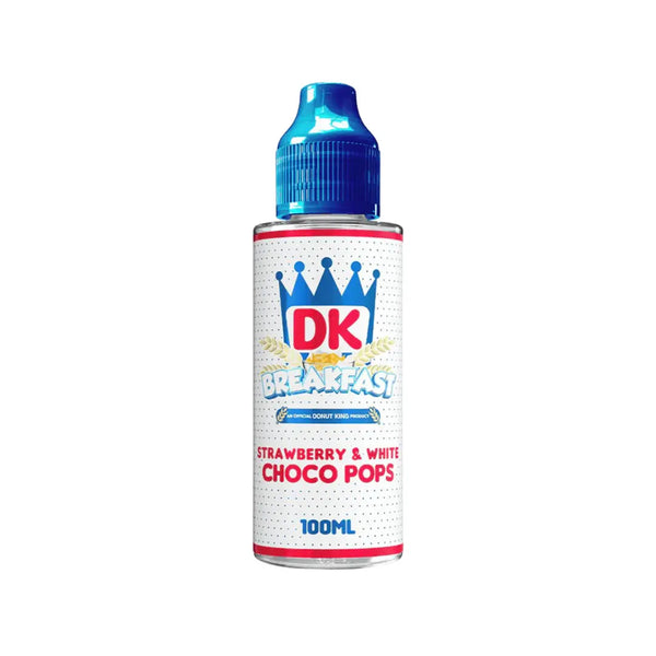 DK Breakfast Strawberry & White Choco Pops 100ml E-liquid