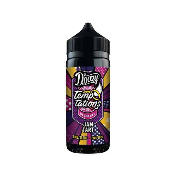 Doozy Temptations Jam Tart 100ml Shortfill