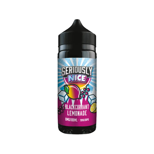 Doozy Seriously Nice Cool Blackcurrant Lemonade 100ml Shortfill