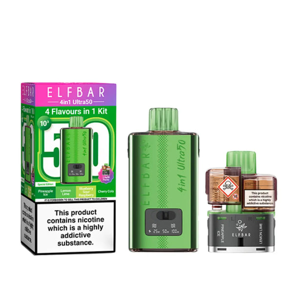 Elf Bar 4-in-1 Ultra 50 Prefilled Pod Kit