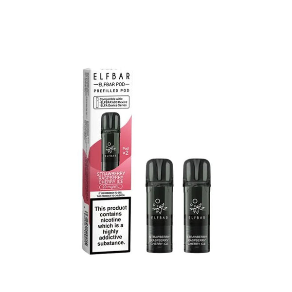 Elf Bar 600 Prefilled Replacement Pods - Pack of 20