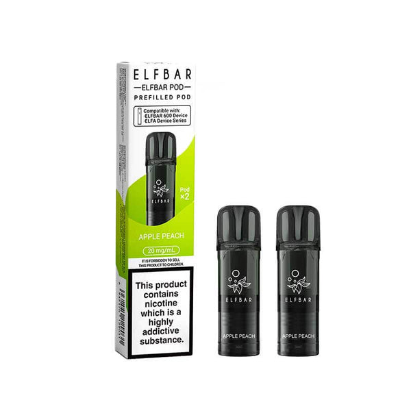 Elf Bar 600 Prefilled Replacement Pods - Pack of 20